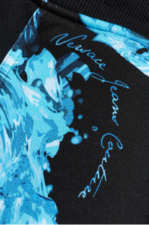 Versace Jeans Couture Sweatshorts with 'barocco' pattern