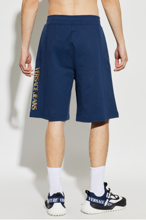 Versace Jeans Couture Sweat shorts with printed logo