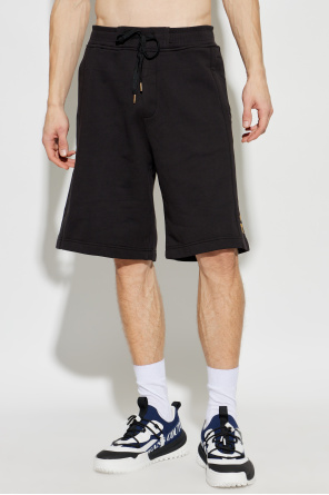 Versace Jeans Couture Sweat shorts with printed logo