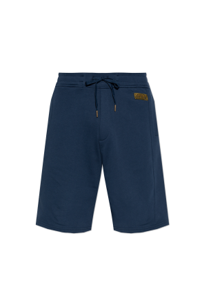 Sweat shorts with application