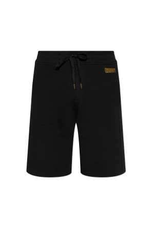 Sweatshorts with appliqué od Versace Jeans Couture