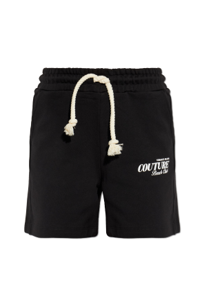 Sweatshorts mit aufgedrucktem Logo