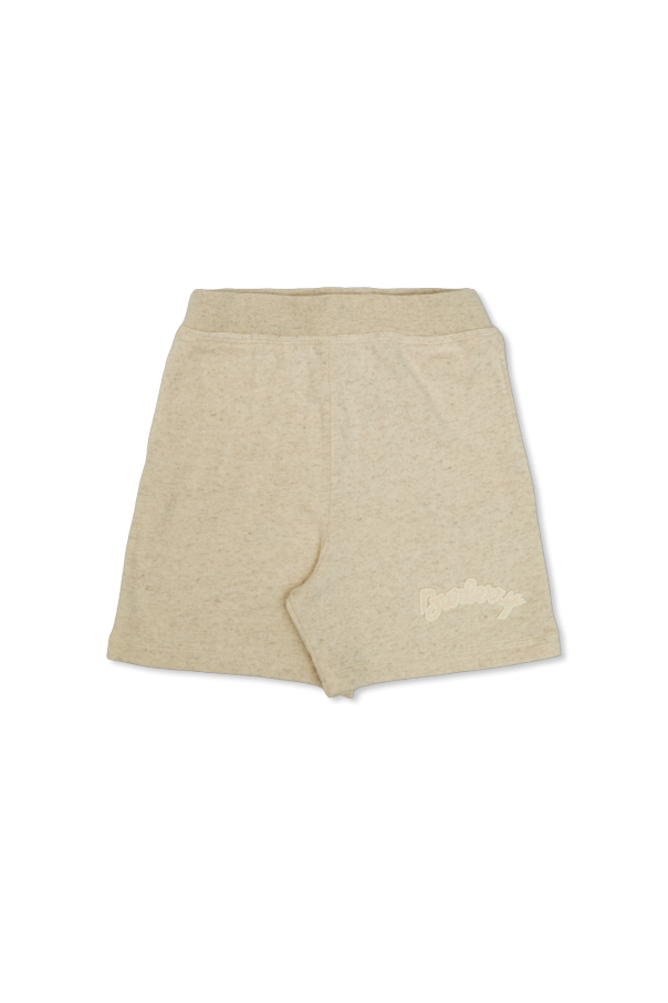 Burberry Kids Logo sweat shorts