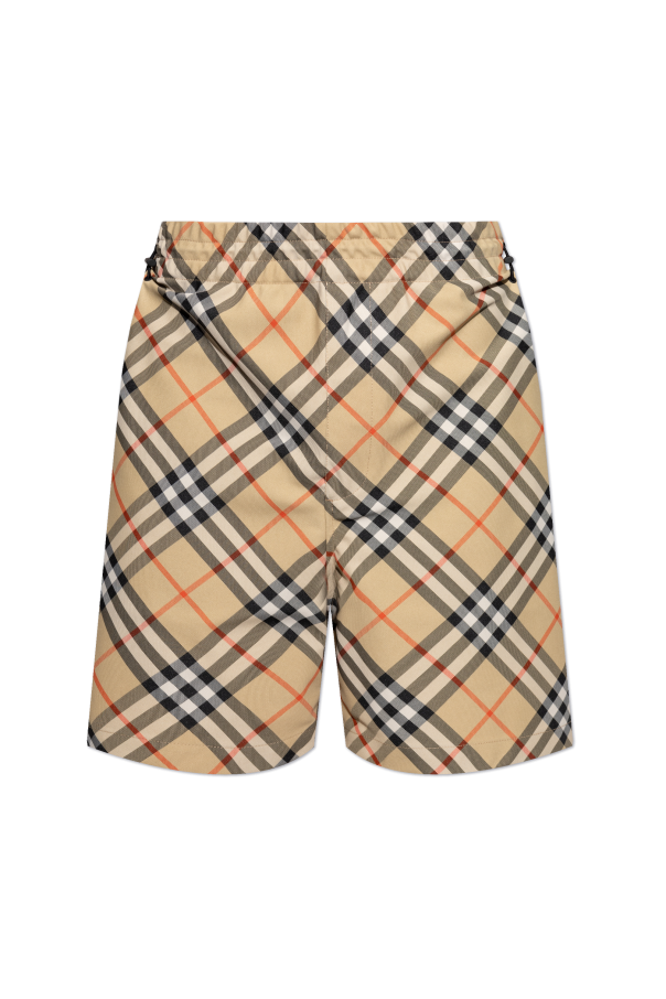 Shorts with check pattern, zdjęcie 1 Shorts with check pattern od Burberry