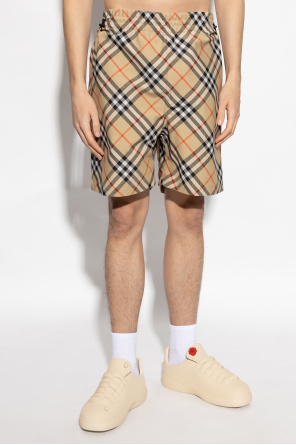 Burberry Shorts with check pattern