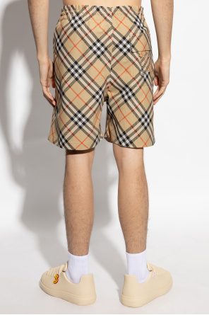 Burberry Shorts with check pattern