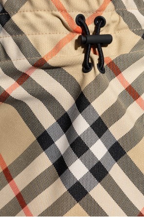 Burberry Shorts with check pattern