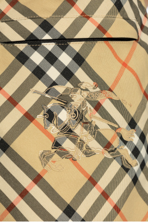 Burberry Shorts con patrón a cuadros