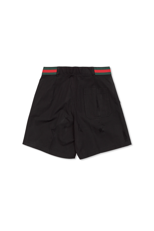 Gucci Kids Cotton shorts
