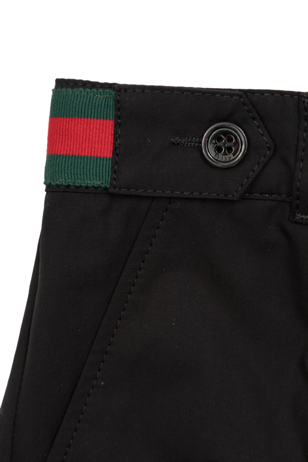 Gucci Kids Cotton shorts