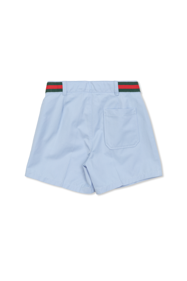Gucci Kids Pantalones cortos de algodón