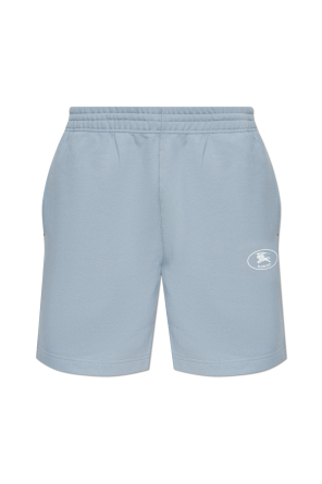 Shorts with printed logo
