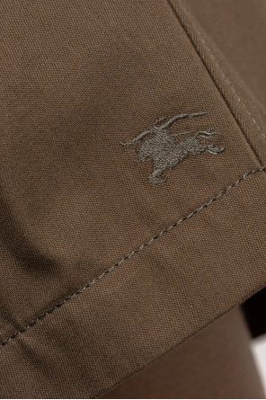 Burberry Szorty z wysokim stanem