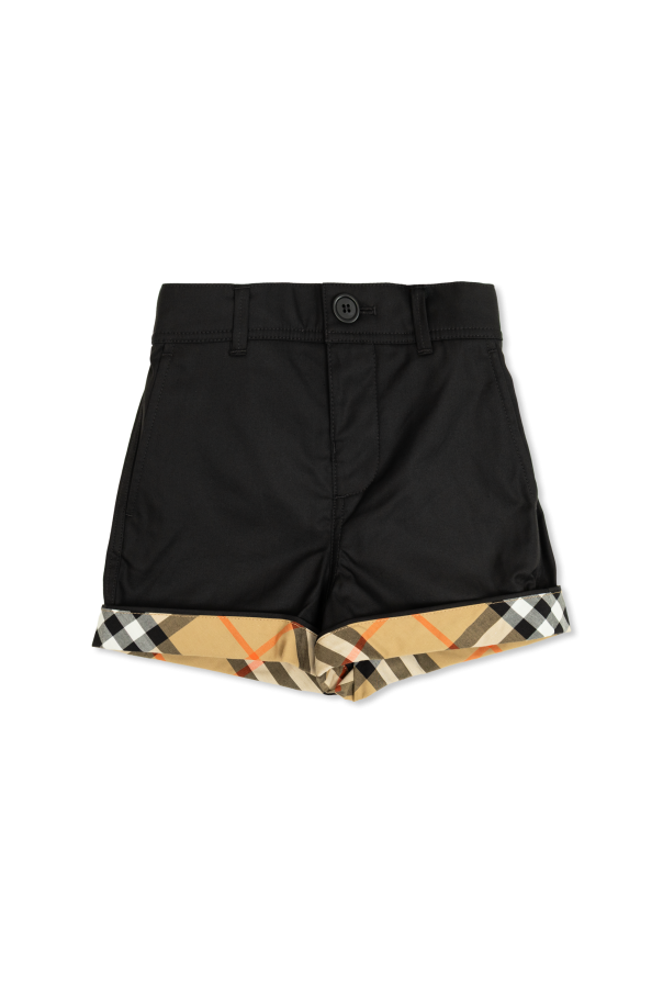Shorts with pockets od Burberry Kids