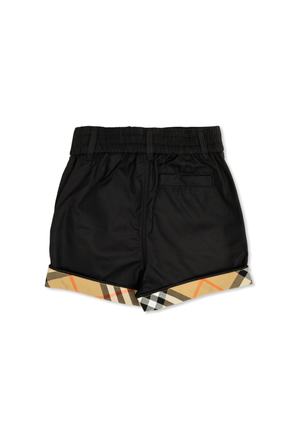 Burberry Kids Pantalones cortos con bolsillos