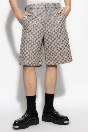 Gucci Shorts with shimmering appliqués