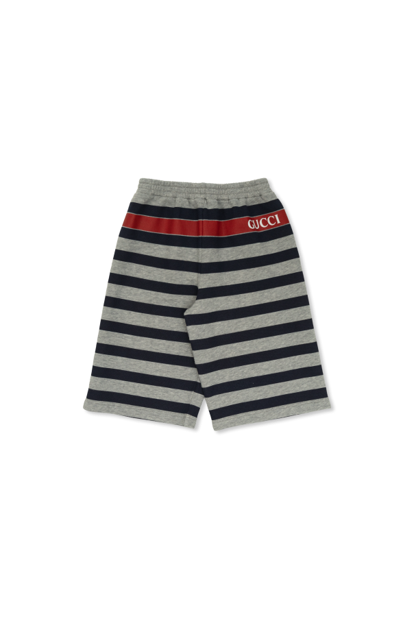 Logo shorts od Gucci Kids