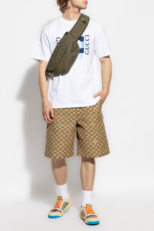 Gucci Shorts with 'GG' pattern