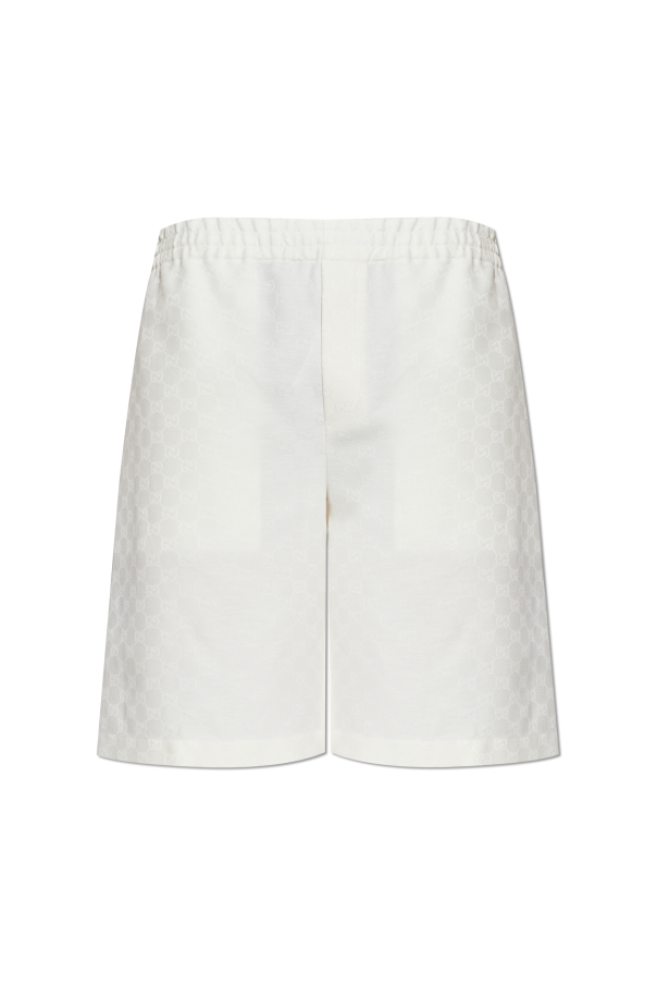 Shorts with GG pattern od Gucci
