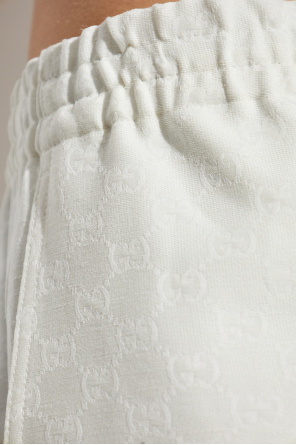 Gucci Pantalones cortos con patrón GG