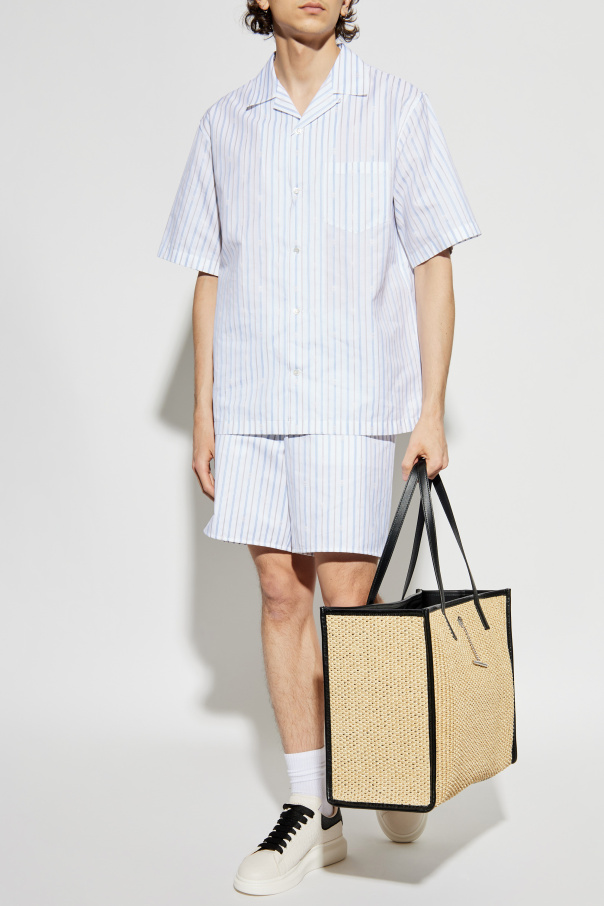 Alexander McQueen Shorts mit Streifenmuster