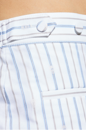 Alexander McQueen Shorts mit Streifenmuster