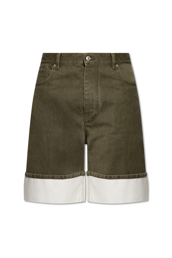Bottega Veneta Shorts mit umgeschlagenen Beinen