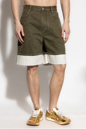 Bottega Veneta Shorts mit umgeschlagenen Beinen
