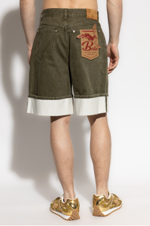Bottega Veneta Shorts mit umgeschlagenen Beinen