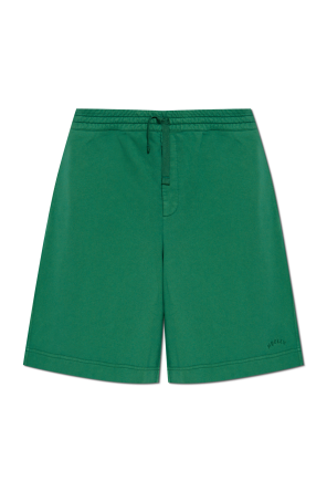 Shorts with embroidered logo