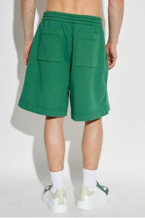 Alexander McQueen Shorts mit aufgesticktem Logo