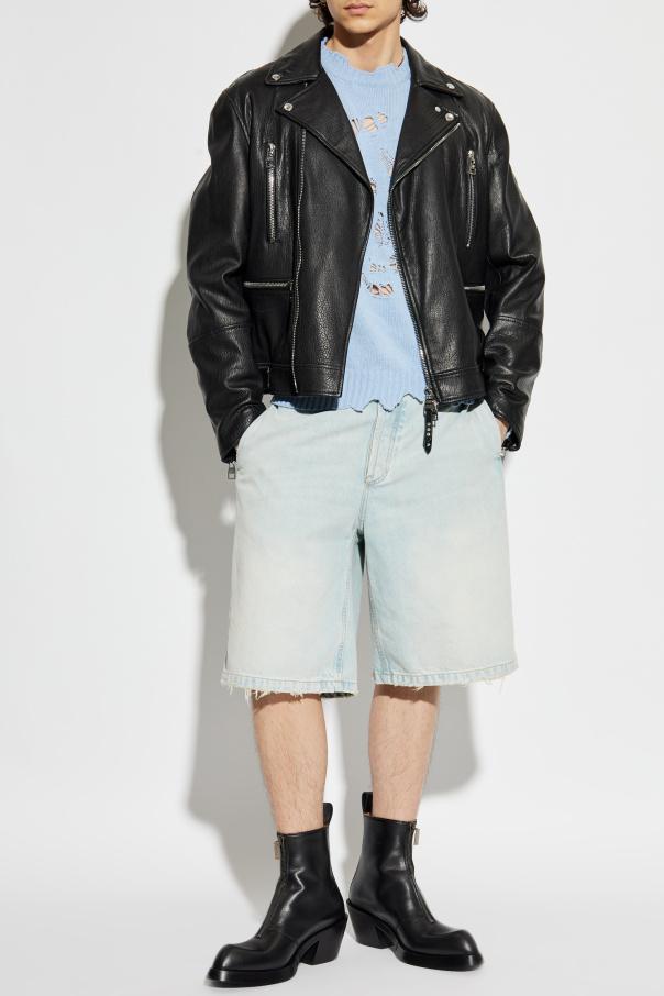 Alexander McQueen Denim shorts