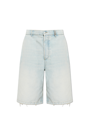 Denim shorts od Alexander McQueen
