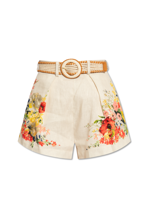 Linen shorts od Zimmermann