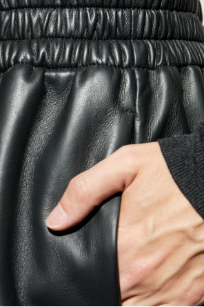 Gucci Leather shorts