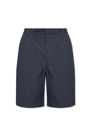 Pleated shorts