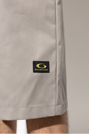 Balenciaga Bermuda shorts with logo