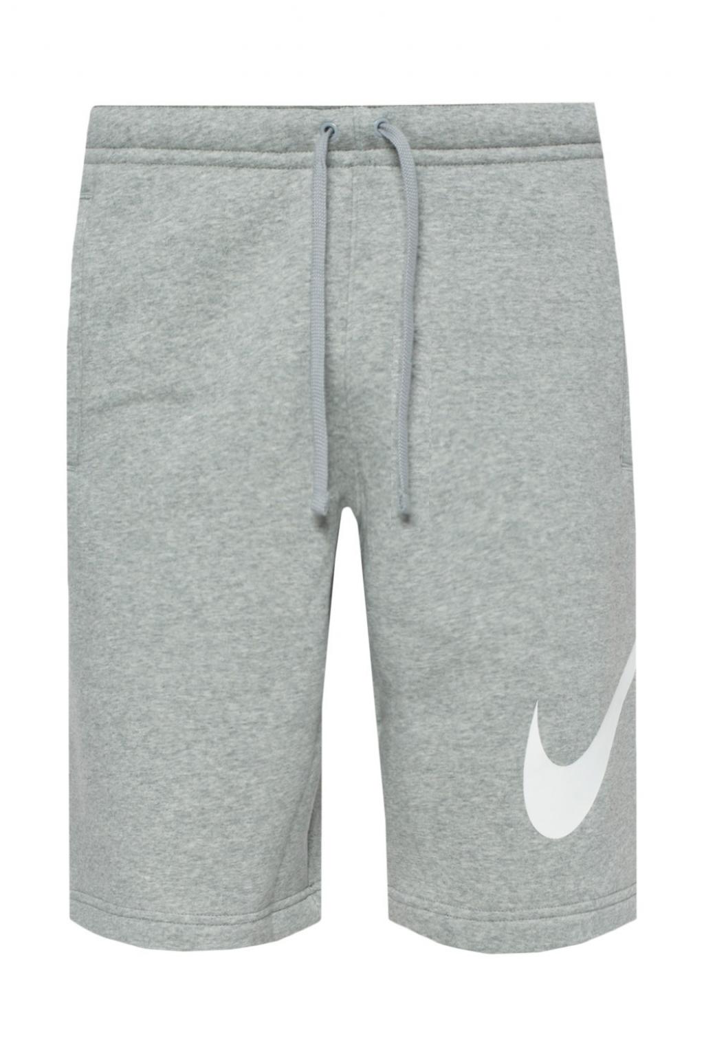 grey sweat shorts nike