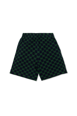 Pantalones cortos con monograma