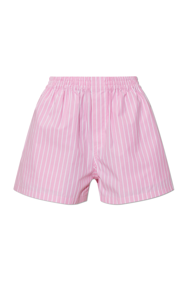 Striped pattern shorts od Balenciaga