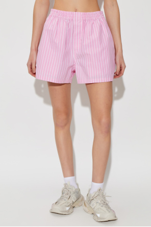 Balenciaga Striped pattern shorts