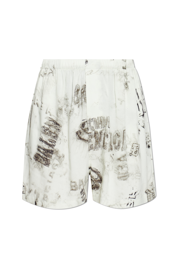 Printed shorts od Balenciaga