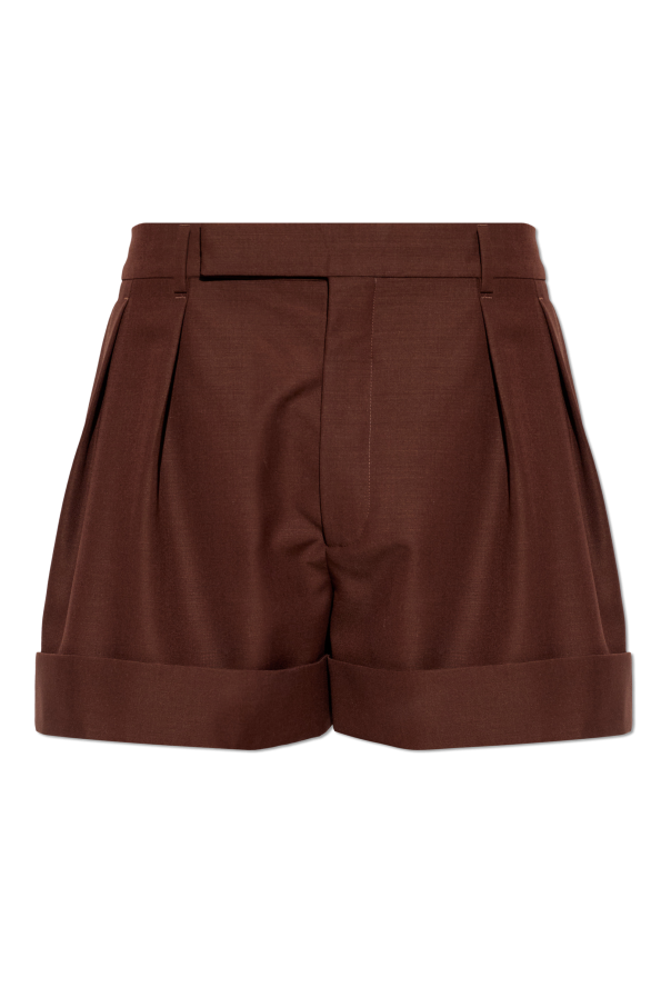 Shorts with belt od Saint Laurent