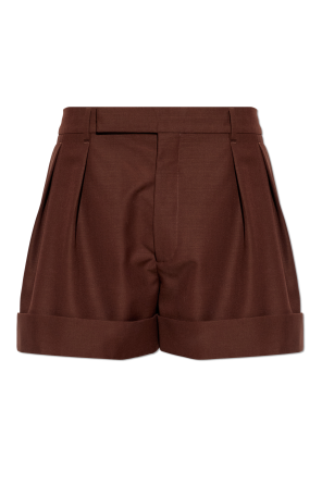 Shorts with belt