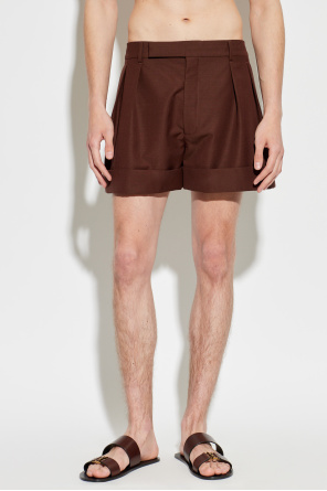 Saint Laurent Shorts with belt