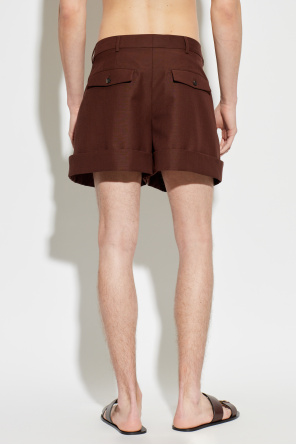 Saint Laurent Shorts with belt