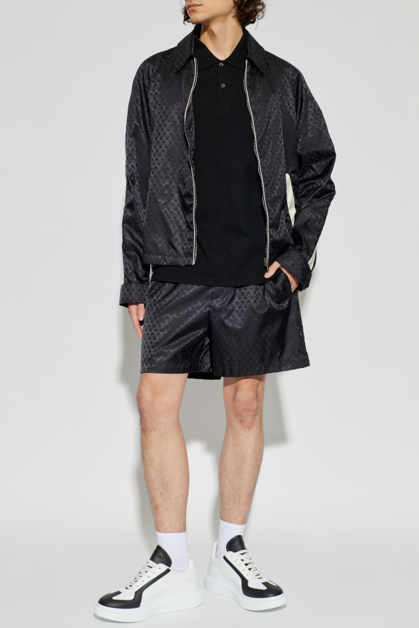 Alexander McQueen Shorts mit Totenkopf-Motiv