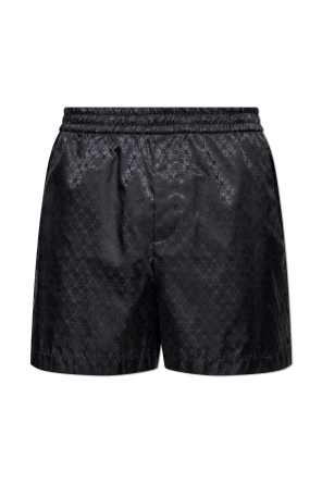 Shorts mit Totenkopf-Motiv