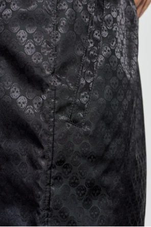 Alexander McQueen Shorts mit Totenkopf-Motiv