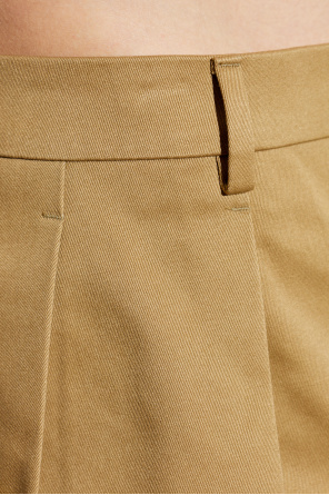 Saint Laurent Shorts with pleats